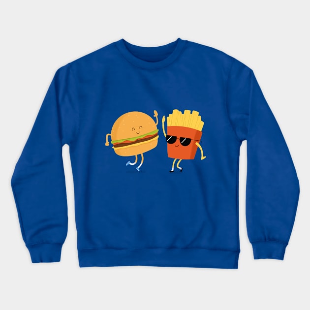 BFFs Crewneck Sweatshirt by cartoonbeing